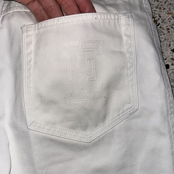 Escada Sport high rise white pants 38 size 6 - Picture 4 of 12